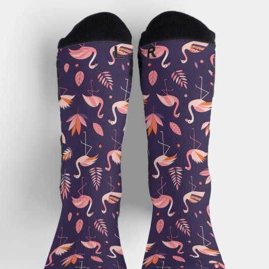 Flamingo Paradise Pattern Sokken (Top)