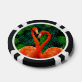 Flamingo Paradise Poker Chips, zwart Poker Chips (Enkel)