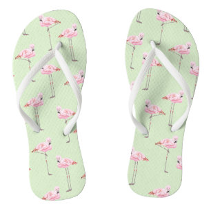FLAMINGO PARK MINT Slim Strap FlipFlops Teenslippers