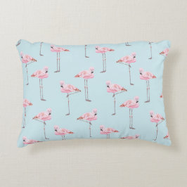 FLAMINGO PARK PINK EN BLAUWE FLAMINGO-kussen Decoratief Kussen