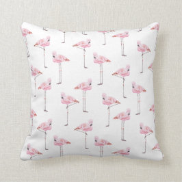 FLAMINGO PARK PINK EN WHITE FLAMINGO Cushion Kussen