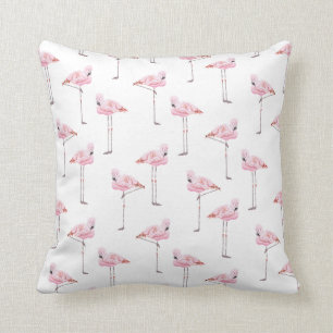 FLAMINGO PARK PINK EN WHITE FLAMINGO Cushion Kussen