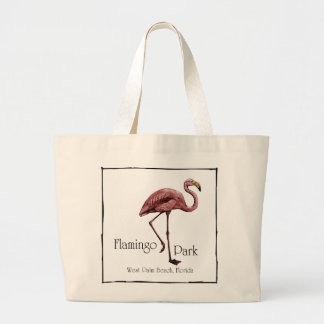 Flamingo Park-tebag Grote Tote Bag