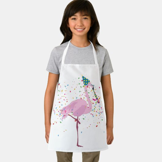 Flamingo Parting - Dieren met een partij Schort (Insitu)