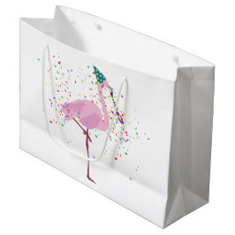 Flamingo Parting - Dieren op de Birthday Party Groot Cadeauzakje