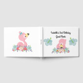 Flamingo Party Guest Book Gastenboek (Volledig)