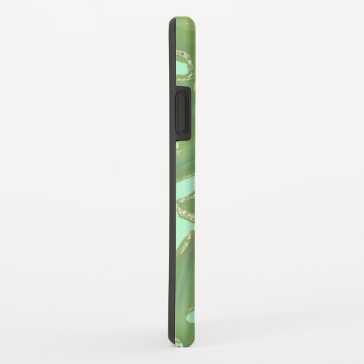 Flamingo Party Hoesje-Mate iPhone Case (Achterkant/rechts)