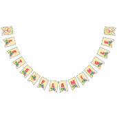 Flamingo Party - Let's Flamingle Bunting Flag Vlaggetjes (Alle)