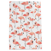 Flamingo Party Medium Cadeauzakje (Voorkant)