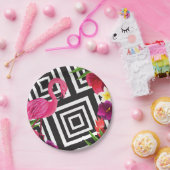 Flamingo Party Paper Bord Tableware (Feest)