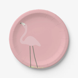 Flamingo Party Paper-Borden Papieren Bordje