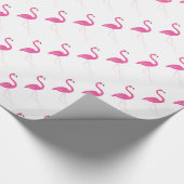 Flamingo Party Roze ompakt papier (Hoek)