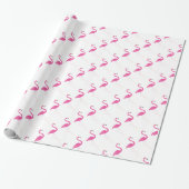 Flamingo Party Roze ompakt papier (Uitgerold)