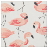 Flamingo Party Stof (Close Up)