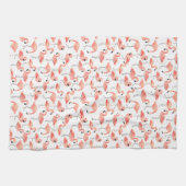 Flamingo Party Theedoek (Horizontaal)