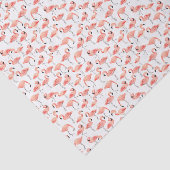 Flamingo Party Tissuepapier (Detail)
