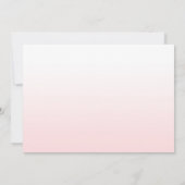 Flamingo party-uitnodiging Tropical Birthday luau Kaart (Achterkant)