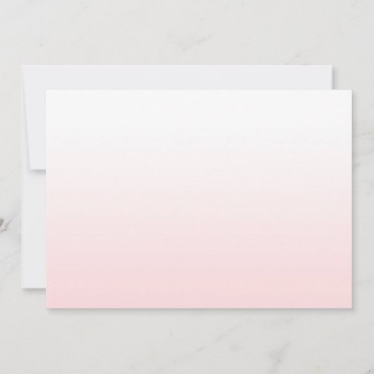 Flamingo party-uitnodiging Tropical Birthday luau Kaart (Achterkant)