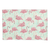 Flamingo patronen kussens kussensloop (Voorkant)