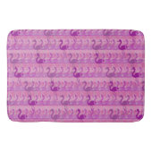 flamingo patroon Bath Mat (roze) (Voorkant)