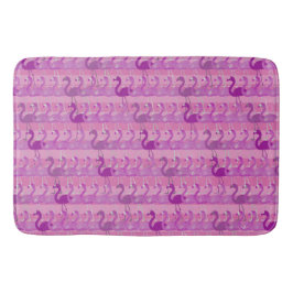 flamingo patroon Bath Mat (roze)