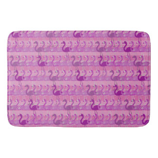 flamingo patroon Bath Mat (roze)