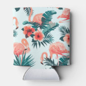 Flamingo patroon blikjeskoeler (Achterkant)