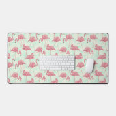 Flamingo patroon bureaumat (Keyboard & Muis)