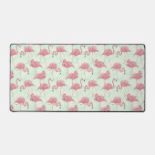 Flamingo patroon bureaumat (Voorkant)
