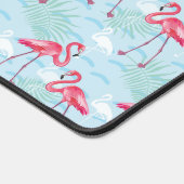 Flamingo patroon bureaumat (Hoek)