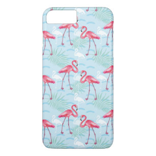 flamingo patroon Case-Mate iPhone case