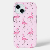 Flamingo patroon Case-Mate iPhone case (Achterkant)