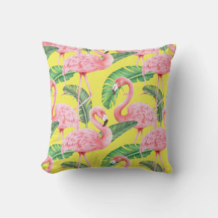 Flamingo patroon gooien kussen