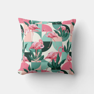 Flamingo patroon gooien kussen