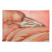 Flamingo patroon kussensloop (Achterkant-Links)