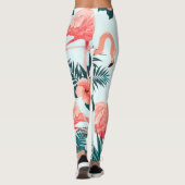 Flamingo patroon leggings (Achterkant)