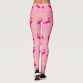 Flamingo patroon leggings (Achterkant)