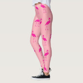 Flamingo patroon leggings (Links)