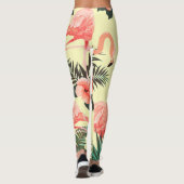 Flamingo patroon leggings (Achterkant)