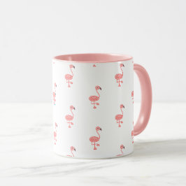 Flamingo patroon mok