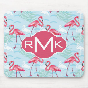 flamingo patroon   Monogram Muismat
