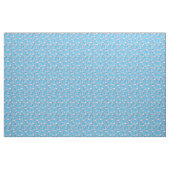 Flamingo patroon op Summer Blue Stof (Yard (91,4 cm))
