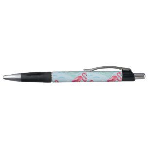 flamingo patroon pen