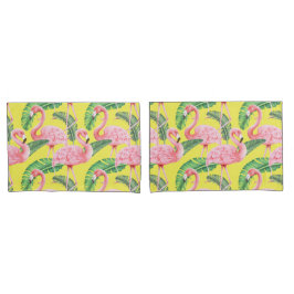 Flamingo patroon Pillow Hoesje Kussensloop