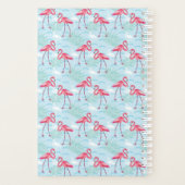 Flamingo patroon planner (Achterkant)
