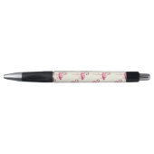 Flamingo patroon Roze Pen (Voorkant)