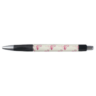 Flamingo patroon Roze Pen
