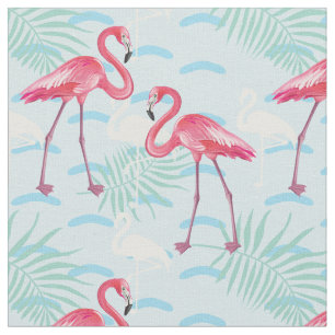 flamingo patroon stof