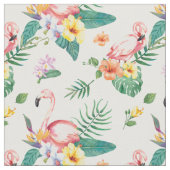 Flamingo patroon stof (Close Up)