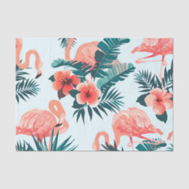 flamingo patroon tissuepapier